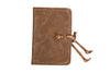 Handmade leather compact NIV Bible in stone