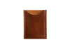 Handmade leather card holder for credit cards or business cards
