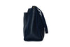 midnight blue leather handmade leather purse