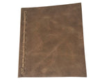 Luxury leather handmade leather rustic full size journal